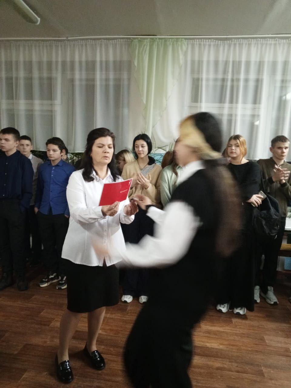 ПОСВЯЩЕНИЕ В «ПЕРВЫЕ».